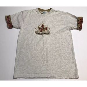 Vintage 90s Niagara Falls Graphic Sleeves T Shirt